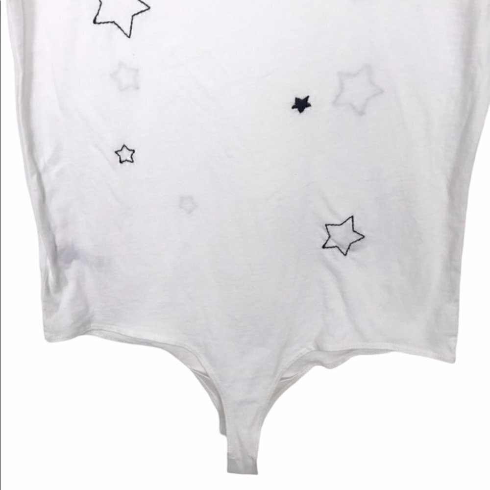 n:philanthropy White Palmer Star Bodysuit Tee - Picture 8 of 14